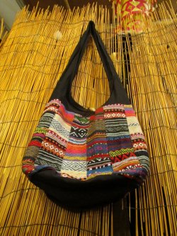 画像4: ゲリ生地＊パッチワーク＊コットン素材＊ショルダーバッグ