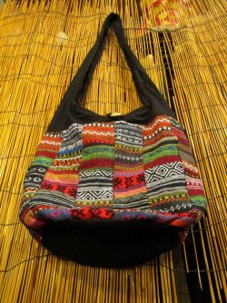 画像4: ゲリ生地＊パッチワーク＊コットン素材＊ショルダーバッグ