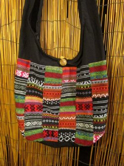 画像2: ゲリ生地＊パッチワーク＊コットン素材＊ショルダーバッグ