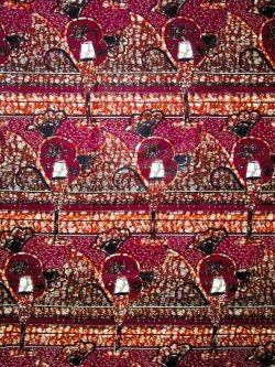 画像1: アフリカンプリント生地 パーニュ