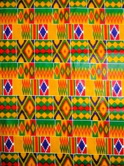 画像1: アフリカンプリント生地 パーニュ