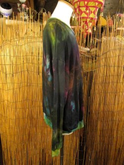 画像2: タイダイ染め＊コットン素材＊スウェット生地＊トレーナー