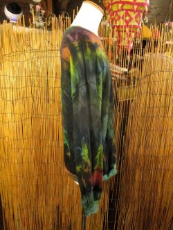 画像2: タイダイ染め＊コットン素材＊スウェット生地＊トレーナー