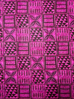 画像1: アフリカンプリント生地 パーニュ