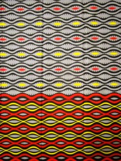 画像1: アフリカンプリント生地 パーニュ