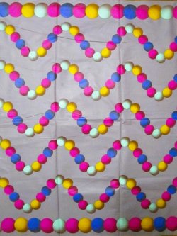 画像1: アフリカンプリント生地 パーニュ