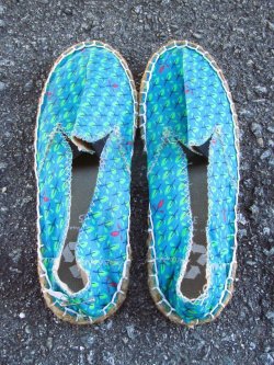 画像3: 【２２ｃｍ 】アフリカンプリント＊パーニュ＊エスパドリーユ＊シューズ