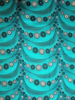 画像1: アフリカンプリント生地 パーニュ