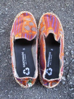 画像3: 【２１・５ｃｍ 】アフリカンプリント＊パーニュ＊エスパドリーユ＊シューズ