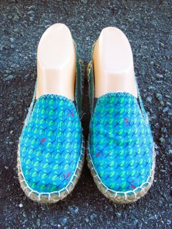 画像2: 【２２ｃｍ 】アフリカンプリント＊パーニュ＊エスパドリーユ＊シューズ