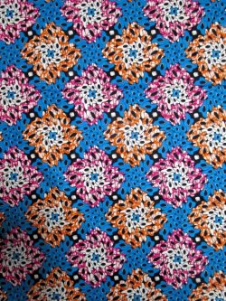 画像1: アフリカンプリント生地 パーニュ