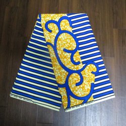 画像2: アフリカンプリント生地 パーニュ