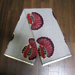 画像2: アフリカンプリント生地 パーニュ