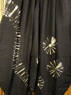 画像2: モノトーンタイダイ染め＊レーヨン素材＊ゆったりシルエット＊ビッグアラジンパンツ＊バルーンパンツ