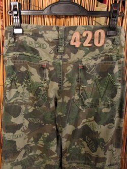 画像9: アフリカン＊迷彩柄＊コットン素材＊ラスタ風＊ロングパンツ