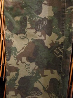 画像6: アフリカン＊迷彩柄＊コットン素材＊ラスタ風＊ロングパンツ