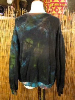画像3: タイダイ染め＊コットン素材＊スウェット生地＊トレーナー