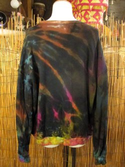 画像3: タイダイ染め＊コットン素材＊スウェット生地＊トレーナー