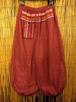 画像1: ゲリ生地＊コットン素材＊ふんわり＊アラジンパンツ