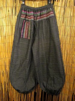 画像1: ゲリ生地＊コットン素材＊ふんわり＊アラジンパンツ