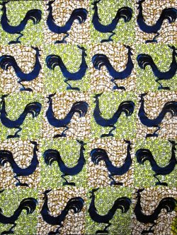 画像1: アフリカンプリント生地 パーニュ