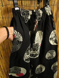 画像3: 和風プリント＊コットン素材＊ふんわりシルエット＊アラジンパンツ 