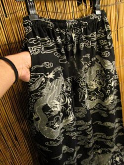 画像3: 和風プリント＊コットン素材＊ふんわりシルエット＊アラジンパンツ 