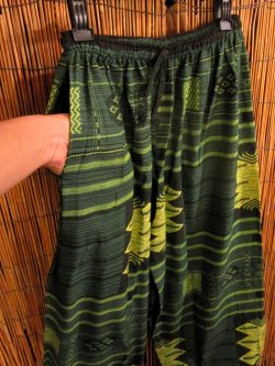 画像3: 織り柄風プリント＊コットン素材＊ふんわり＊アラジンパンツ