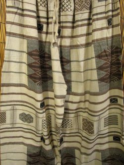 画像2: 織り柄風プリント＊コットン素材＊ふんわり＊アラジンパンツ