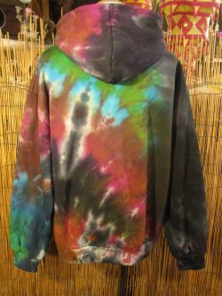 画像3: タイダイ染め＊裏起毛＊スウェット生地＊パーカー