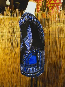 画像2: 小さめサイズ＊アフリカンプリント＊ダシキ＊ＤＡＳＨＩＫＩ＊Ｓ