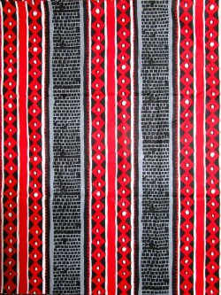 画像1: アフリカンプリント生地 パーニュ