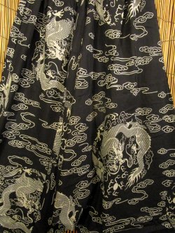 画像2: 和風プリント＊コットン素材＊ふんわり＊サルエルパンツ