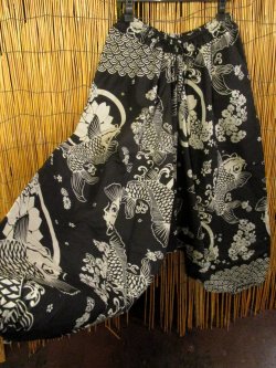 画像3: 和風プリント＊コットン素材＊ふんわり＊サルエルパンツ