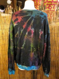 画像3: タイダイ染め＊コットン素材＊スウェット生地＊トレーナー