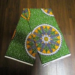 画像2: アフリカンプリント生地 パーニュ