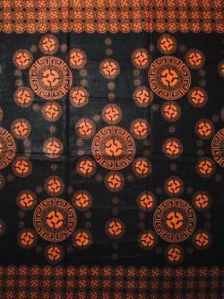 画像1: アフリカンプリント生地 パーニュ