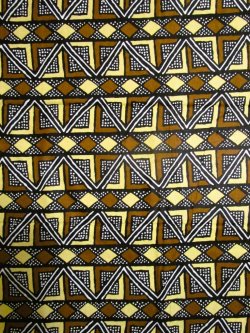 画像1: アフリカンプリント生地 パーニュ