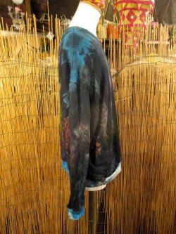 画像2: タイダイ染め＊コットン素材＊スウェット生地＊トレーナー