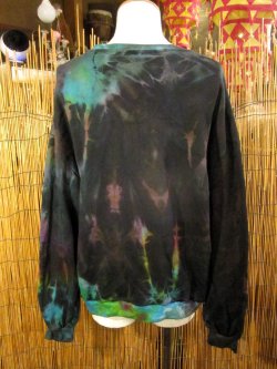 画像3: タイダイ染め＊コットン素材＊スウェット生地＊トレーナー