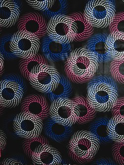 画像1: アフリカンプリント生地 パーニュ