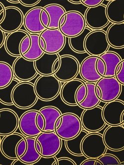 画像1: アフリカンプリント生地 パーニュ