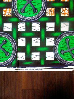 画像2: アフリカンプリント生地 パーニュ