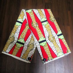 画像2: アフリカンプリント生地 パーニュ