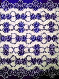 画像1: アフリカンプリント生地 パーニュ