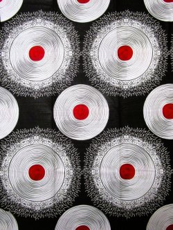 画像1: アフリカンプリント生地 パーニュ