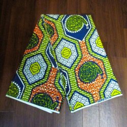 画像2: アフリカンプリント生地 パーニュ