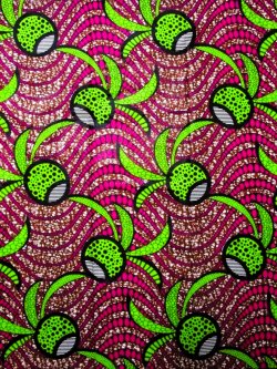 画像1: アフリカンプリント生地 パーニュ