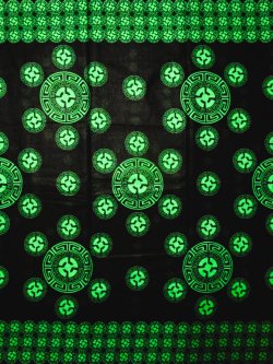 画像1: アフリカンプリント生地 パーニュ