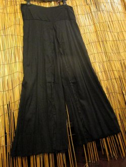 画像3: 無地＊レーヨン素材＊巻きタイプ＊ロングパンツ＊ラップパンツ